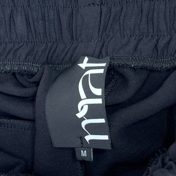 MAT Fashion (made in Greece) Black Relaxed Fit Harem-Style Trousers Size Medium - Picture 3 of 13